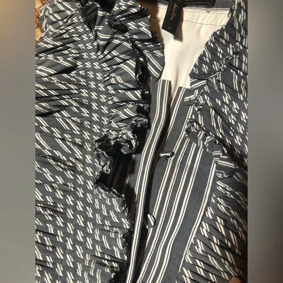 BCBG Maxazria Women’s Size 12 Sleeveless Ruffle Knee Length Dress - Picture 10 of 12